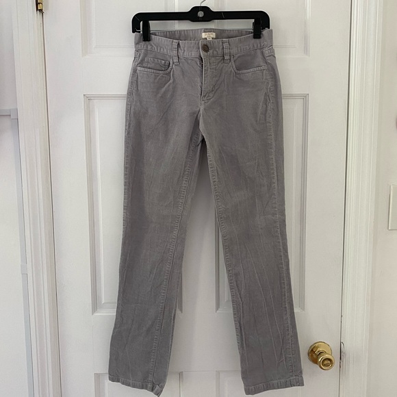 J.Crew Grey Corduroy Pants - Picture 1 of 3